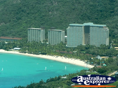Stunning view of Coastline in the Whitsundays . . . CLICK TO VIEW ALL WHITSUNDAYS POSTCARDS