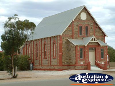 Orroroo Church . . . CLICK TO VIEW ALL ORROROO POSTCARDS