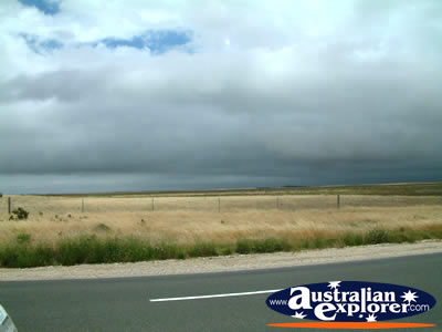 Storm Between Strathalbyn And Tailem Bend . . . VIEW ALL STRATHALBYN PHOTOGRAPHS