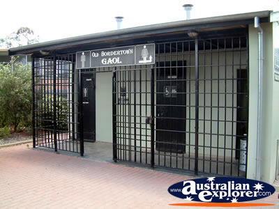 Bordertown Old Goal . . . CLICK TO VIEW ALL BORDERTOWN POSTCARDS