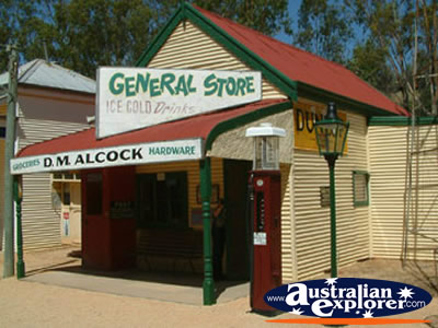 Loxton Historical Village General Store . . . CLICK TO VIEW ALL LOXTON POSTCARDS