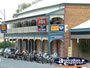 Mannum Bikes Outside Hotel . . . CLICK TO ENLARGE