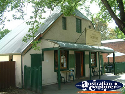 Hahndorf Building . . . CLICK TO VIEW ALL HAHNDORF POSTCARDS