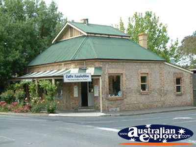 Hahndorf Building From Street . . . CLICK TO VIEW ALL HAHNDORF POSTCARDS
