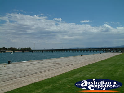 Landscape of Port Augusta Waterfront . . . CLICK TO VIEW ALL PORT AUGUSTA POSTCARDS