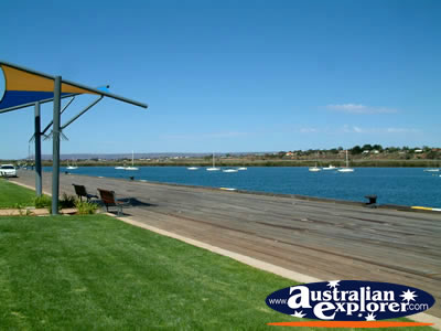 Port Augusta Waterfront View . . . CLICK TO VIEW ALL PORT AUGUSTA POSTCARDS