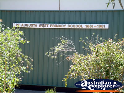 Port Augusta West Primary . . . CLICK TO VIEW ALL PORT AUGUSTA POSTCARDS