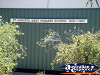 Port Augusta West Primary . . . CLICK TO ENLARGE