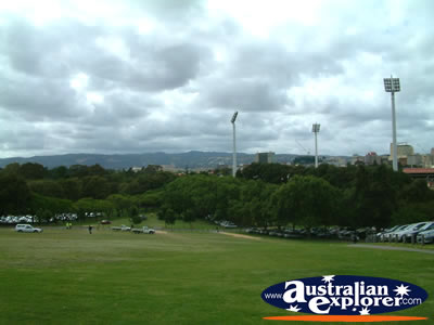 Adelaide Cricket Ground . . . CLICK TO VIEW ALL ADELAIDE POSTCARDS