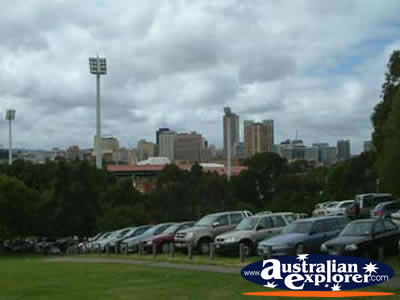 Cars at Adelaide Cricket Ground . . . VIEW ALL ADELAIDE PHOTOGRAPHS