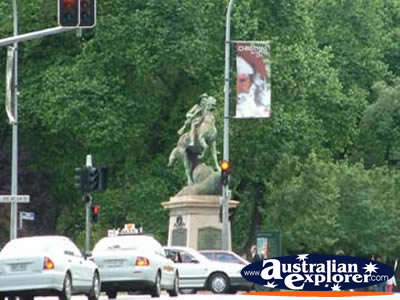 Adelaide Statue . . . CLICK TO VIEW ALL ADELAIDE POSTCARDS