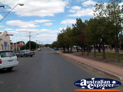 View Down Orroroo Street . . . CLICK TO VIEW ALL ORROROO POSTCARDS