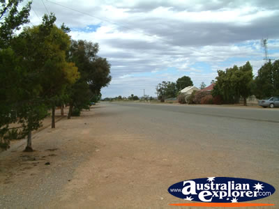 Orroroo Street Landscape . . . CLICK TO VIEW ALL ORROROO POSTCARDS