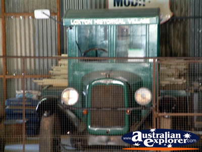 Loxton Historical Village Cars . . . CLICK TO VIEW ALL LOXTON POSTCARDS