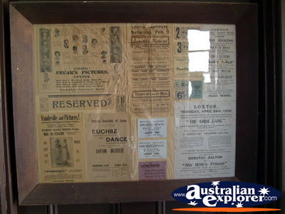 Loxton Historical Village Wall Hanging . . . CLICK TO VIEW ALL LOXTON POSTCARDS