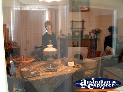 Loxton Historical Village House Dining Area . . . CLICK TO VIEW ALL LOXTON POSTCARDS