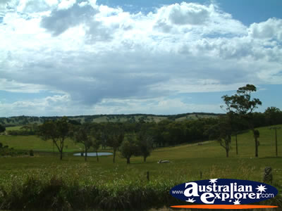 Pretty Landscape Between Hahndorf and Victor Harbour . . . CLICK TO VIEW ALL VICTOR HARBOR POSTCARDS