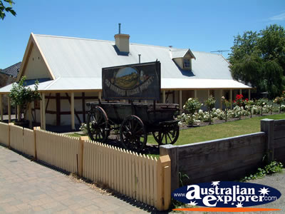 Hahndorf Buidling and Carriage . . . CLICK TO VIEW ALL HAHNDORF POSTCARDS