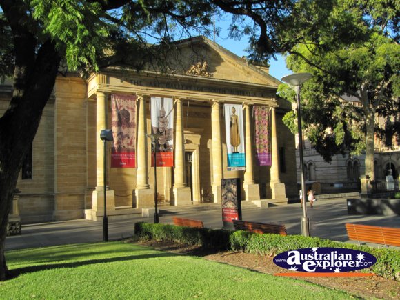 Art Gallery of South Australia . . . CLICK TO VIEW ALL ADELAIDE POSTCARDS