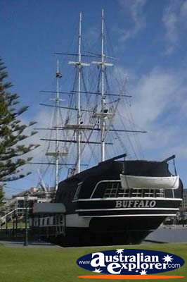 Glenelg Buffalo Boat . . . CLICK TO VIEW ALL GLENELG POSTCARDS