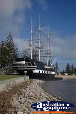 Glenelg Buffalo Boat Close Up . . . CLICK TO VIEW ALL GLENELG POSTCARDS