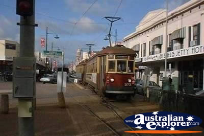 Glenelg Tram . . . CLICK TO VIEW ALL GLENELG POSTCARDS