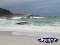 Storm Approaching Bay of Fires . . . CLICK TO ENLARGE