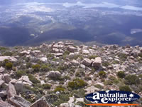 View from Mount Wellington . . . CLICK TO ENLARGE