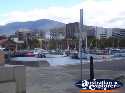 Hobart - Victoria Docks . . . CLICK TO VIEW ALL HOBART POSTCARDS