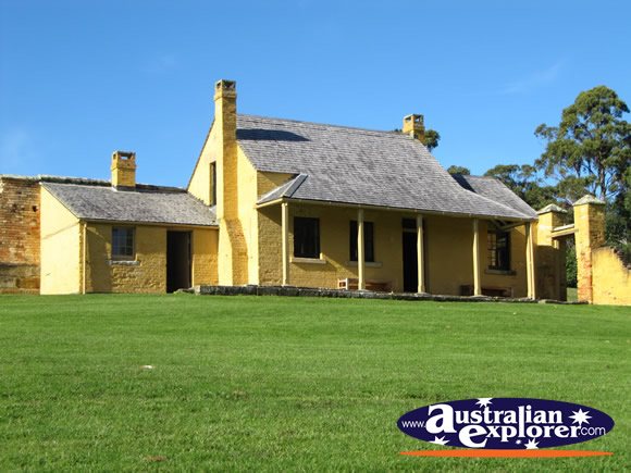 Smith Obriens Cottage . . . CLICK TO VIEW ALL PORT ARTHUR POSTCARDS