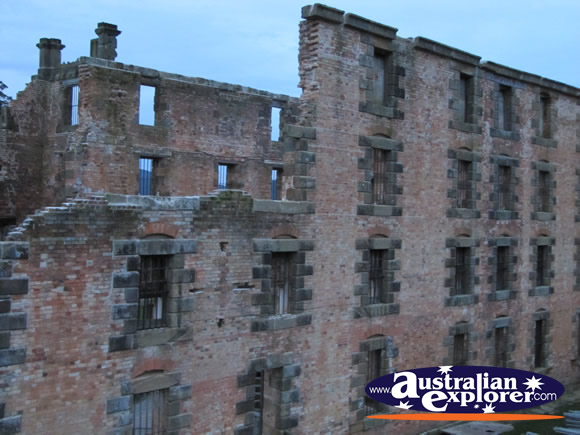 Walls of The Penitentiary . . . VIEW ALL PORT ARTHUR PHOTOGRAPHS