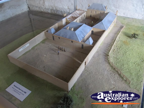 Gaol Model . . . CLICK TO VIEW ALL RICHMOND POSTCARDS
