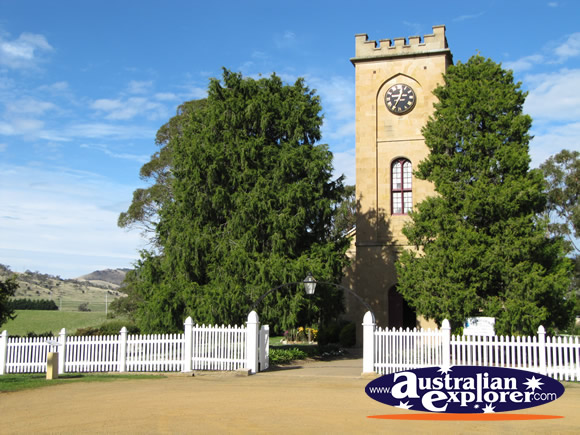 Anglican Church in Richmond Outside . . . CLICK TO VIEW ALL RICHMOND POSTCARDS