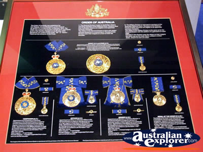 Ballarat Gold Museum Medal Display . . . CLICK TO VIEW ALL BALLARAT POSTCARDS