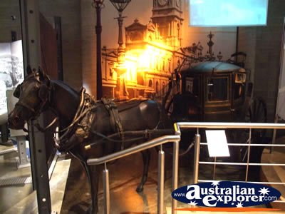 Ballarat Gold Museum Horse and Cart Display . . . VIEW ALL BALLARAT PHOTOGRAPHS