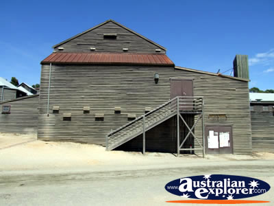 Back of Ballarat Sovereign Hill Building . . . VIEW ALL BALLARAT PHOTOGRAPHS