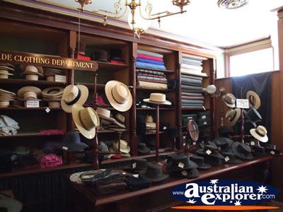Ballarat Sovereign Hill Hat Store . . . VIEW ALL BALLARAT PHOTOGRAPHS