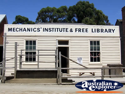 Ballarat Sovereign Hill Library . . . CLICK TO VIEW ALL BALLARAT POSTCARDS