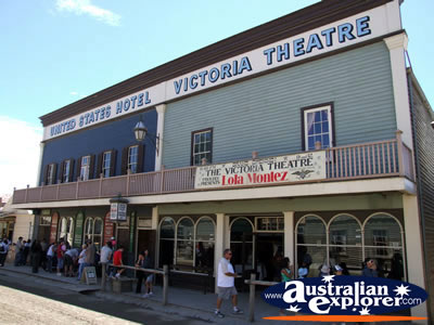 Ballarat Sovereign Hill Theatre . . . CLICK TO VIEW ALL BALLARAT POSTCARDS