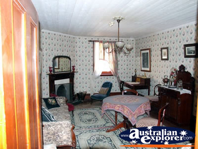 Ballarat Sovereign Hill Living Room . . . CLICK TO VIEW ALL BALLARAT POSTCARDS