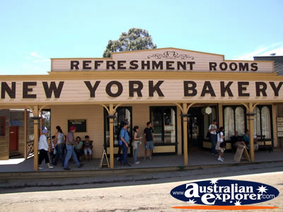 Ballarat Sovereign Hill Bakery . . . CLICK TO VIEW ALL BALLARAT POSTCARDS
