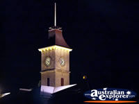 Night View of Hamilton Clock . . . CLICK TO ENLARGE