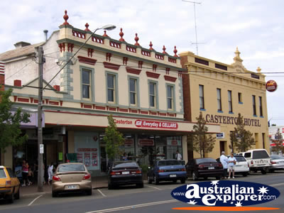 Casterton Street . . . CLICK TO VIEW ALL CASTERTON POSTCARDS