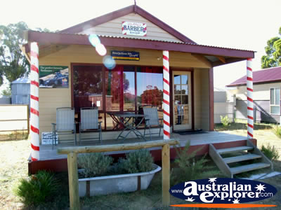 Old Dadswell Town Barber Shop . . . CLICK TO VIEW ALL DADSWELLS BRIDGE POSTCARDS