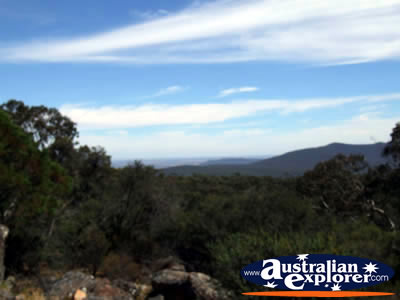 View of Grampians National Park in Victoria . . . CLICK TO VIEW ALL GRAMPIANS NATIONAL PARK POSTCARDS