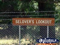 Selovers Lookout Sign Between Marysville & Healesville . . . CLICK TO ENLARGE