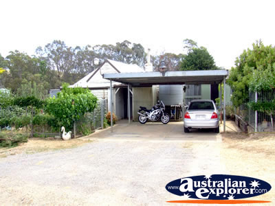 Cathcart Miners Cottage Driveway . . . CLICK TO VIEW ALL ARARAT POSTCARDS
