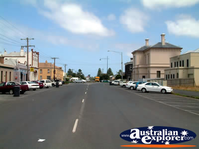 Port Fairy Street . . . CLICK TO VIEW ALL PORT FAIRY POSTCARDS