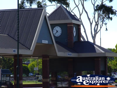 Morwell Clock . . . CLICK TO VIEW ALL MORWELL POSTCARDS