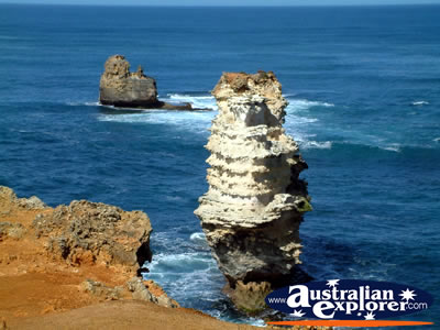 Great Ocean Road Bay of Islands in Victoria . . . CLICK TO VIEW ALL GREAT OCEAN ROAD POSTCARDS
